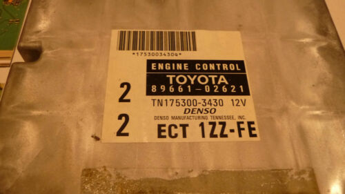 356-4 WARRANTY OEM 99 00 Corolla Engine Control Computer Brain AT ECM ECU EBX