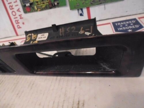 HS26-1 WARRANTY 2000 01 02 AUDI A8 WOOD GRAIN DOOR DRIVERS MASTER WINDOW SWITCH