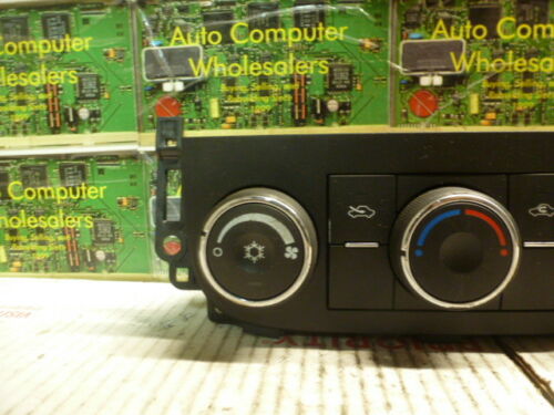 A141-5 OEM WARRANTY 06-08 IMPALA MONTE CARLO TEMP AC HEAT CLIMATE CONTROL UNIT