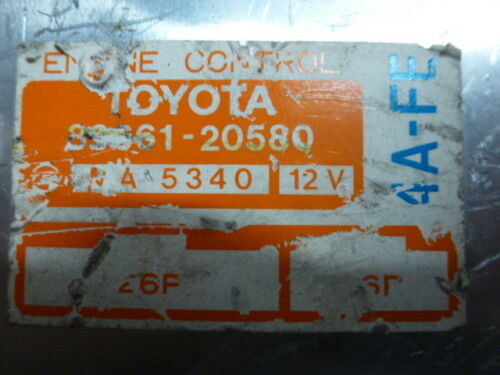 NY334-23 OEM WARRANTY 90 CELICA ENGINE CONTROL COMPUTER MODULE ECM ECU EBX BRAIN