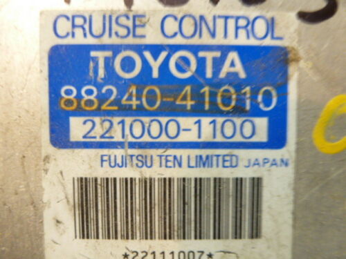 NY372-5 OEM WARRANTY 1995 1996 TOYOTA AVALON CRUISE CONTROL COMPUTER MODULE