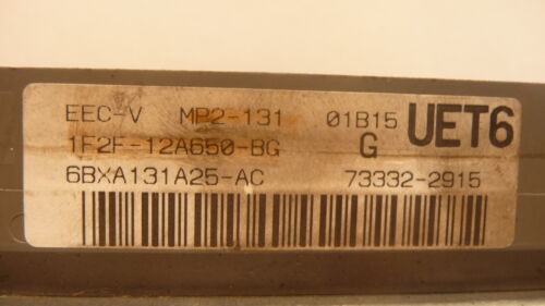 NY534-4 OEM PROGRAMMED 2001 FORD WINDSTAR ENGINE COMPUTER MODULE MP2-131 ECM ECU