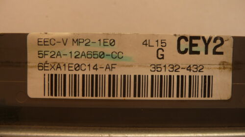 NY537-15 OEM PROGRAMMED 05 FORD FREESTAR ENGINE COMPUTER CONTROL MP2-1E0 ECM ECU