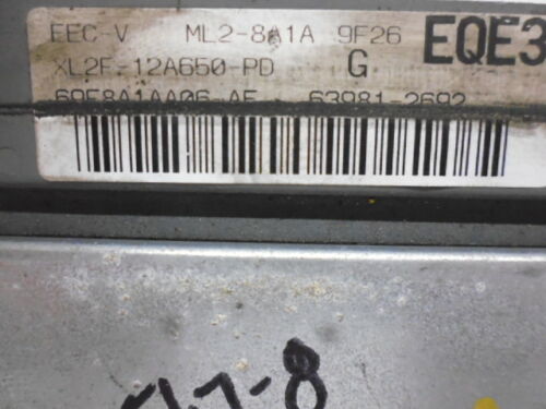 NY567-8 OEM WARRANTY 99-01 EXPLORER MOUNTAINEER ENGINE CONTROL MODULE ECM ECU