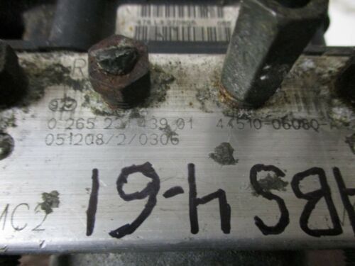 ABS4-61 OEM 2000-2003 TOYOTA CAMRY SOLARA ANTI-LOCK BRAKE ABS MODULATOR ASSEMBLY