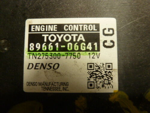 NY273-16 OEM WARRANTY 2008 2009 TOYOTA CAMRY ENGINE CONTROL COMPUTER ECM ECU