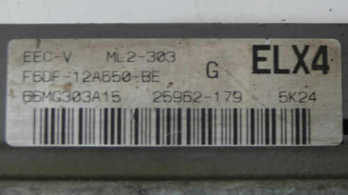 274-18 WARRANTY 1996 Sable Taurus Engine Control Computer Brain ECM ECU EBX