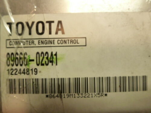 NY271-17 OEM WARRANTY 03 04 TOYOTA MATRIX ENGINE CONTROL COMPUTER BRAIN ECM ECU