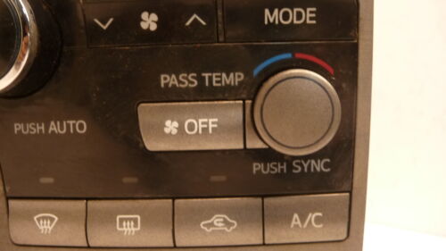 A226-20 OEM WARRANTY 2009-2012 TOYOTA VENZA A/C HEAT CLIMATE TEMP CONTROL