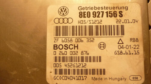 NC76-24 WARRANTY OEM 2004 Audi A4 Transmission Control Computer Brain TCM TCU