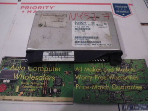 NY53-7 OEM WARRANTY 1999 99 BMW 528i E39 Transmission Control TCM TCU