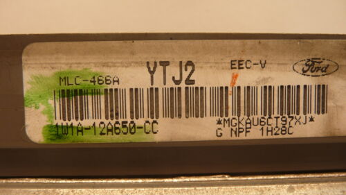 NY536-18 OEM PROGRAMMED 01 02 TOWN CAR ENGINE COMPUTER CONTROL MLC-466A ECM ECU