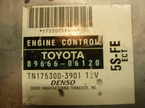 NY311-8 OEM WARRANTY 00 01 TOYOTA CAMRY SOLARA ENGINE CONTROL COMPUTER ECM ECU