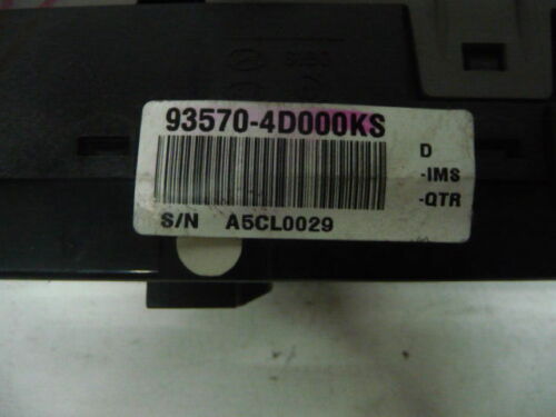 MW67-31 OEM 2006-2008 KIA SEDONA LEFT FRONT DOOR MASTER POWER WINDOW SWITCH