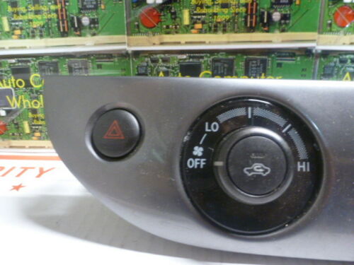 AC75-10 OEM WARRANTY 2004 CAMRY TEMP AC HEAT CLIMATE CONTROL UNIT
