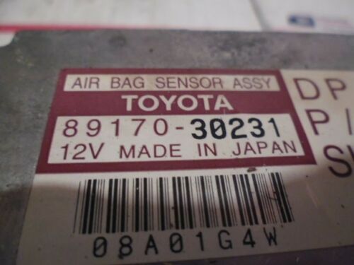 BC1-18 WARRANTY OEM 1998 LEXUS GS300 GS400 Airbag Air Bag Control Module Unit