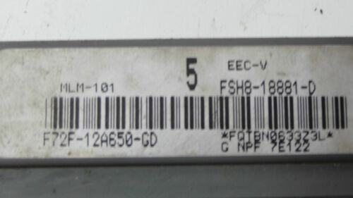 276-10 WARRANTY 1997 97 Mazda 626 MX6 MX-6 Engine Control Computer ECU ECM EBX