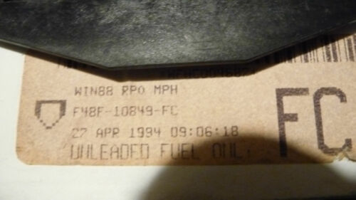 BW169B WARRANTY 1995 95 Windstar Instrument Cluster Speedometer OEM 124,157