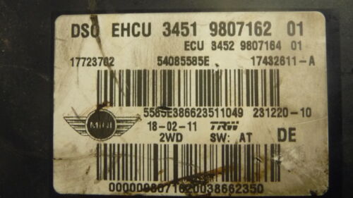 ABS2-96 OEM 2011 MINI COOPER ANTI-LOCK BRAKE ABS MODULATOR ASSEMBLY