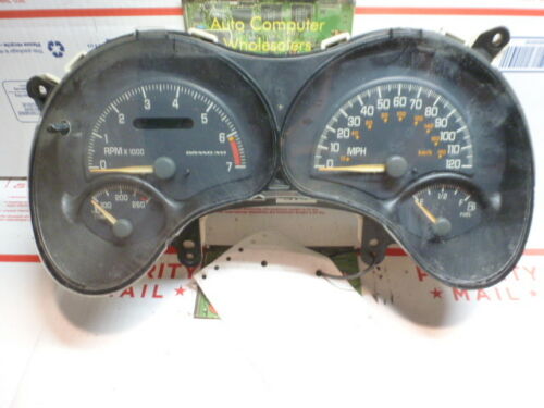SM476 OEM WARRANTY 2000 01 02 03 GRAND AM Instrument Cluster Speedometer 161,590