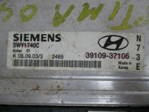 NY646-7 OEM WARRANTY 03 MAGENTIS OPTIMA 2.7L 6 CYL ENGINE CONTROL MODULE ECM ECU