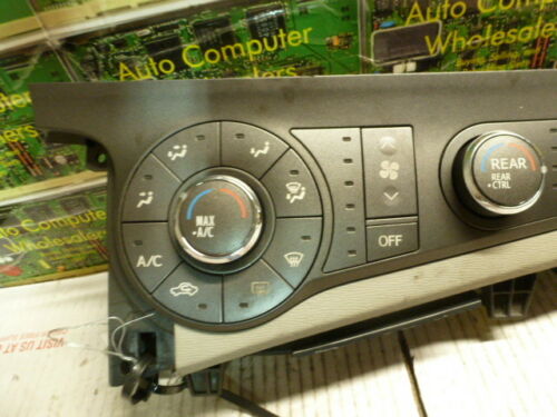 A107-9 OEM WARRANTY 2011-2014 TOYOTA SIENNA TEMP AC HEAT CLIMATE CONTROL UNIT