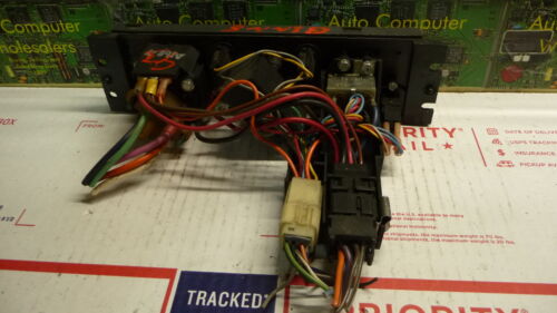 A168-7 OEM WARRANTY 92 93 PONTIAC BONNEVILLE A/C HEAT CLIMATE CONTROL