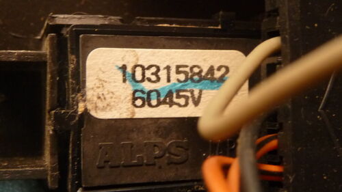 A266-3 OEM WARRANTY 05-09 PONTIAC MONTANA DRIVER'S LEFT MASTER WINDOW SWITCH