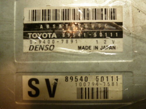 NY303-1 OEM WARRANTY 2000 LEXUS LS400 ABS&TRC&VSC CONTROL COMPUTER MODULE