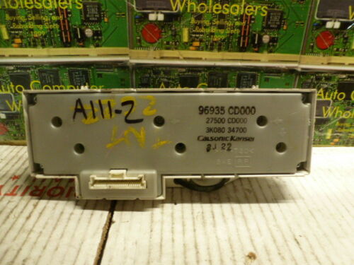 A111-2 OEM WARRANTY 2003 2004 350Z TEMP AC HEAT CLIMATE CONTROL UNIT