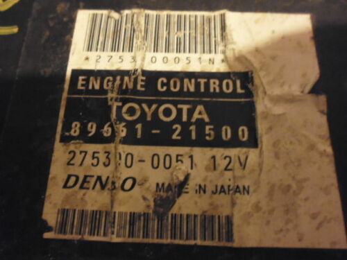 NY89-24 OEM WARRANTY 2007 08 SCION TC ENGINE CONTROL COMPUTER BRAIN ECM ECU EBX
