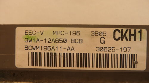 NY535-17 OEM PROGRAMMED 03 TOWN CAR ENGINE COMPUTER CONTROL MODULE MPC-196 ECU