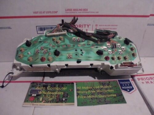 MR-167 OEM WARRANTY 2000 SABLE TAURUS 167,447 INSTRUMENT CLUSTER SPEEDOMETER