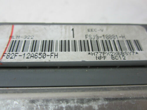 278-16 WARRANTY 1998 Mazda 626 Engine Control Computer Brain ECM ECU EBX