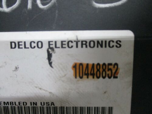 NY610-3 OEM WARRANTY 2002 BUICK CENTURY REGAL BODY CONTROL MODULE BCM BCU