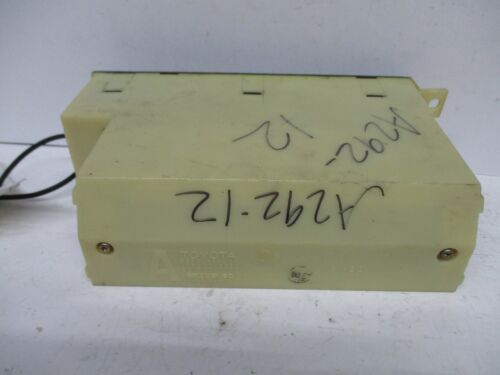 A292-12 OEM WARRANTY 1986-1988 TOYOTA SUPRA A/C HEAT CLIMATE TEMP CONTROL