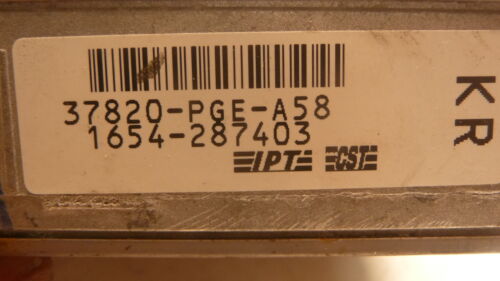 NY520-7 OEM WARRANTY 2001 2002 ACURA CL ENGINE COMPUTER CONTROL MODULE ECM ECU