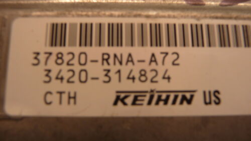 NY538-8 OEM WARRANTY 09-11 HONDA CIVIC ENGINE COMPUTER CONTROL MODULE ECM ECU