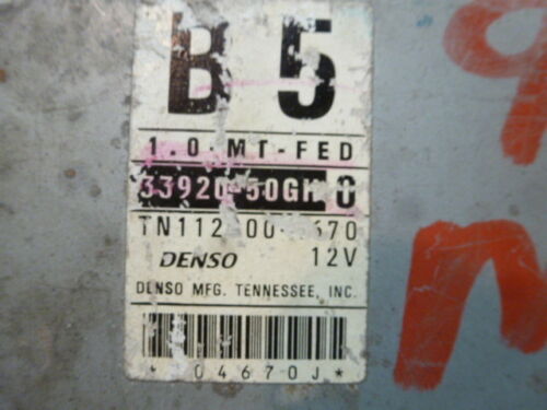 NY365-22 OEM WARRANTY 1997 GEO METRO MT ENGINE CONTROL COMPUTER MODULE ECM ECU