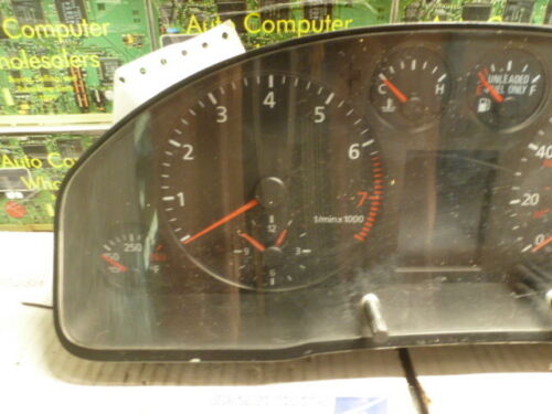 S1522 OEM WARRANTY 1998 1999 AUDI A6 INSTRUMENT CLUSTER SPEEDOMETER 187,699