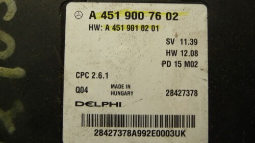 NY431-7 OEM WARRANTY 2016 SMART FOR2 ENGINE CONTROL COMPUTER MODULE ECM ECU