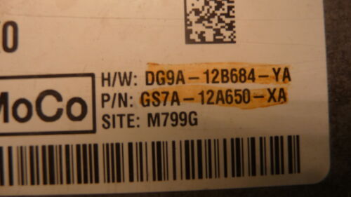 NY539-3 OEM WARRANTY 14 15 16 FORD FUSION ENGINE COMPUTER CONTROL ECM ECU