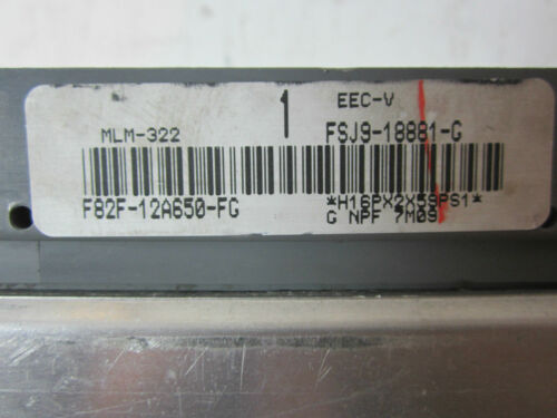 279-4 WARRANTY 1998 Mazda 626 Engine Control Computer Brain ECM ECU EBX