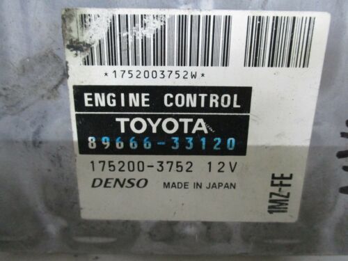 NY637-8 OEM WARRANTY 2000 LEXUS ES300 ENGINE CONTROL MODULE ECM ECU