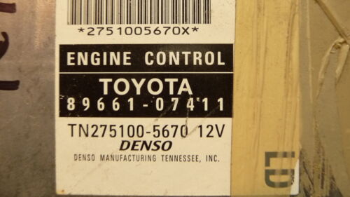 NY416-17 OEM WARRANTY 2005 TOYOTA AVALON ENGINE CONTROL COMPUTER MODULE ECM ECU
