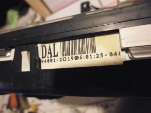 MR568 2003 2004 2005 2006 KIA OPTIMA INSTRUMENT CLUSTER SPEEDOMETER OEM