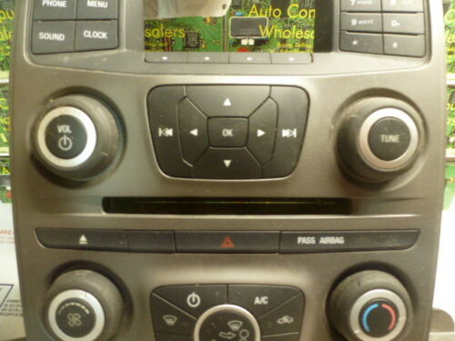 A161-3 OEM WARRANTY 2014 2015 FORD TAURUS A/C CLIMATE CD RADIO CONTROL PANEL