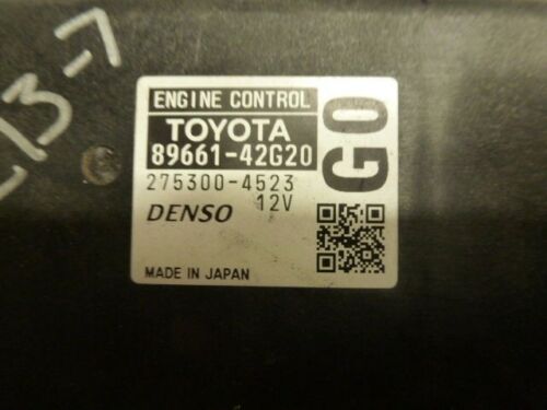 NY213-7 OEM WARRANTY 2009 RAV-4 ENGINE CONTROL COMPUTER BRAIN ECM ECU