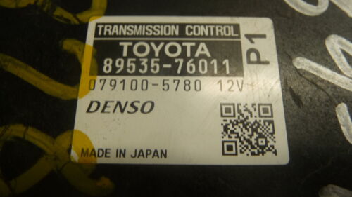 NY454-12 OEM WARRANTY 2014-2016 TOYOTA PRIUS CT200H TRANSMISSION CONTROL MODULE