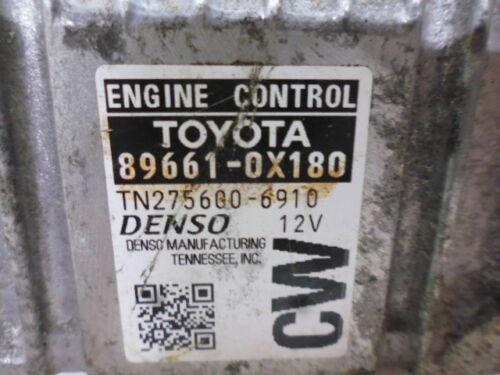 NY583-2 OEM WARRANTY 2016 TOYOTA CAMRY ENGINE CONTROL MODULE ECM ECU